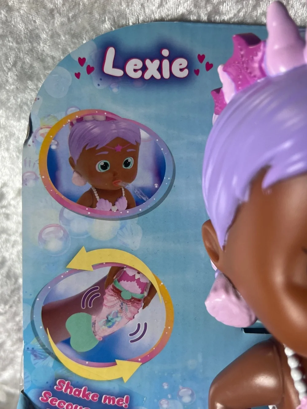 Lexie Shimmer Mermaid Doll - Purple Lexi